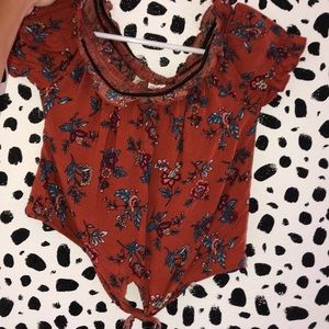 off the shoulder top